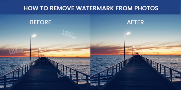 Menghapus watermark Instagram dari foto