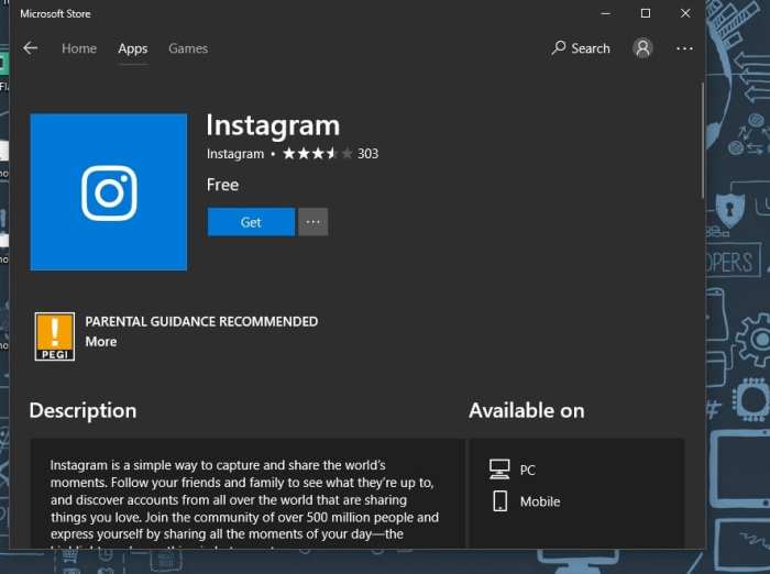 Cara download foto Instagram dari PC atau laptop