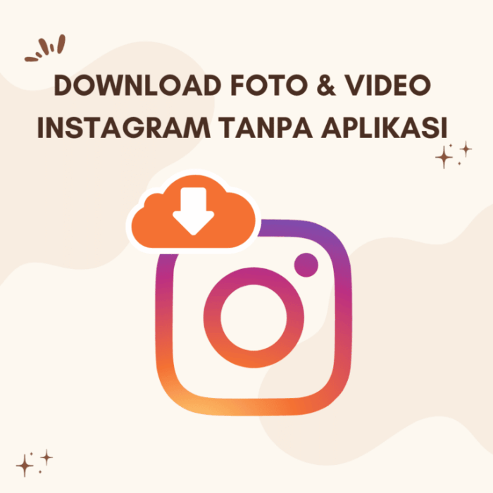 Download foto Instagram tanpa aplikasi tambahan