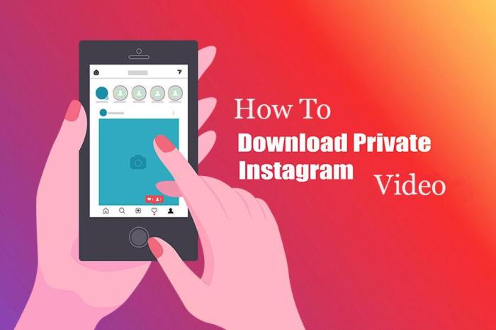 Cara download foto Instagram pribadi teman