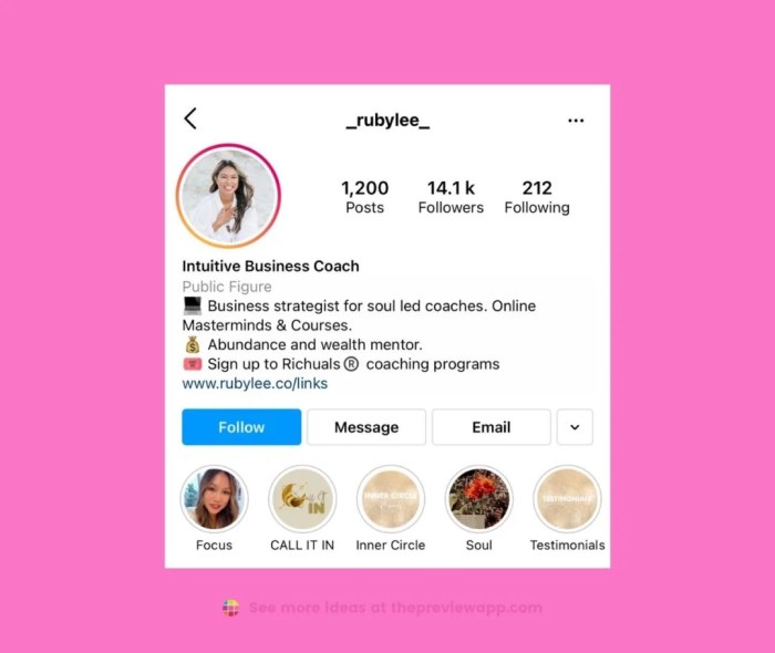 Teks kosong untuk bio Instagram yang keren