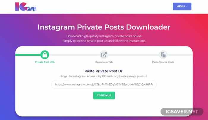 Download foto Instagram yang di-private Panduan lengkap